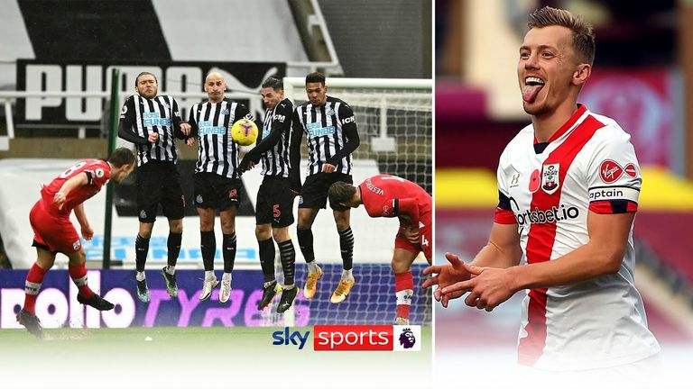 James Ward-Prowse closes in on David Beckham’s free-kick record… | Video | Watch TV Show | Sky Sports