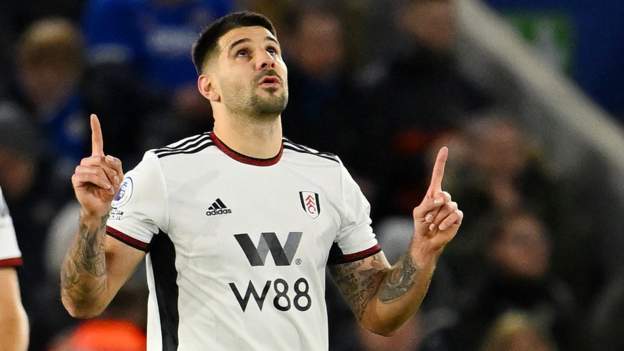 Leicester City 0-1 Fulham: Aleksandar Mitrovic scores as Cottagers claim third successive win