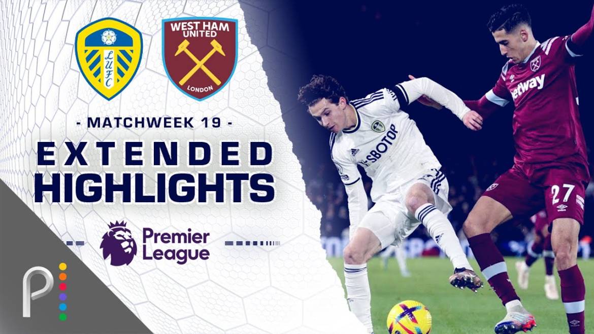 Leeds United v. West Ham United | PREMIER LEAGUE HIGHLIGHTS | 1/4/2023 | NBC Sports