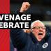FA Cup: Stevenage players manager Steve Evans and fans celebrate after shocking Aston Villa