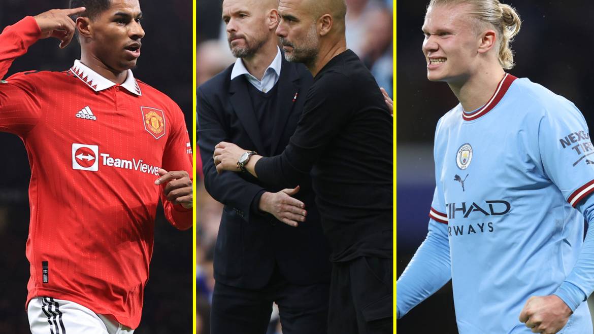 Man United vs Man City LIVE commentary: Guardiola hoping to bounce back from Carabao Cup exit in 500th top-flight game as Premier League champions look to secure historic sixth double over rivals