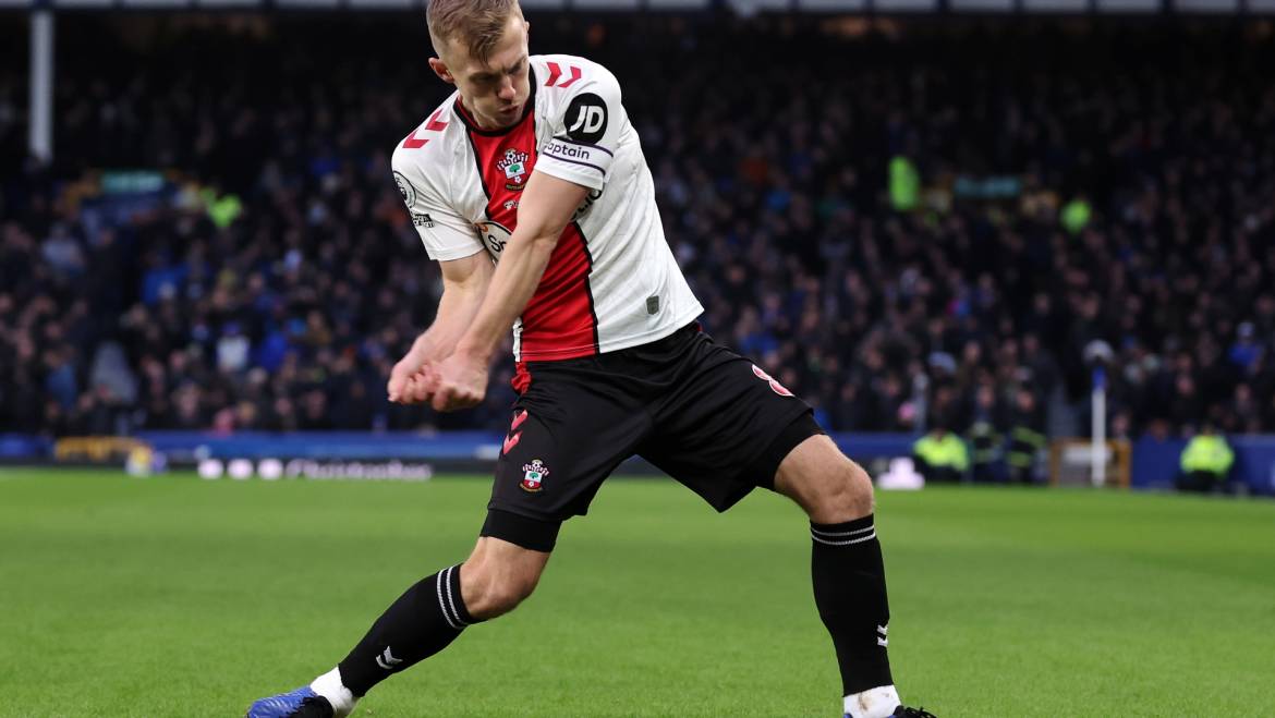 What does James Ward-Prowse’s celebration mean? Southampton captain in superb scoring form dedicates golf swing to son