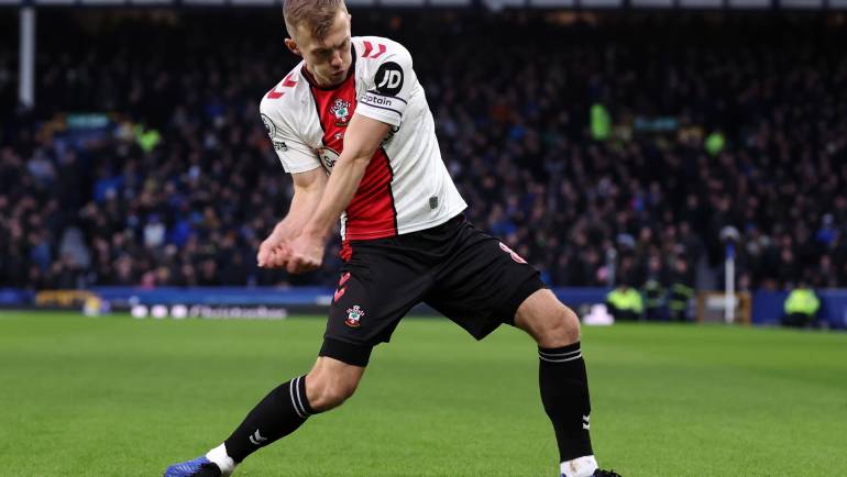 What does James Ward-Prowse’s celebration mean? Southampton captain in superb scoring form dedicates golf swing to son