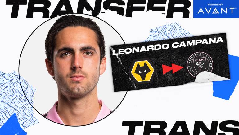 Inter Miami complete permanent transfer of Leo Campana from Wolves | MLSSoccer.com