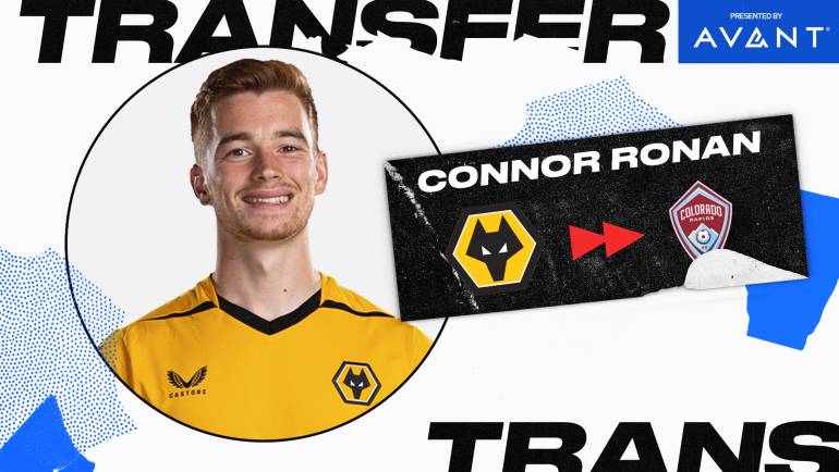 Colorado Rapids sign Connor Ronan from EPL’s Wolverhampton Wanderers | MLSSoccer.com
