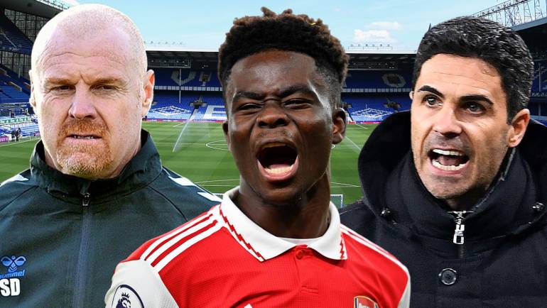 Everton vs Arsenal LIVE commentary: Sean Dyche takes charge of first Toffees game but faces tough start against Premier League leaders, Jorginho eyes Gunners debut