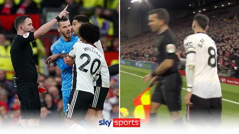 Ref Watch: Why Aleksandar Mitrovic was sent off, but Bruno Fernandes wasn’t