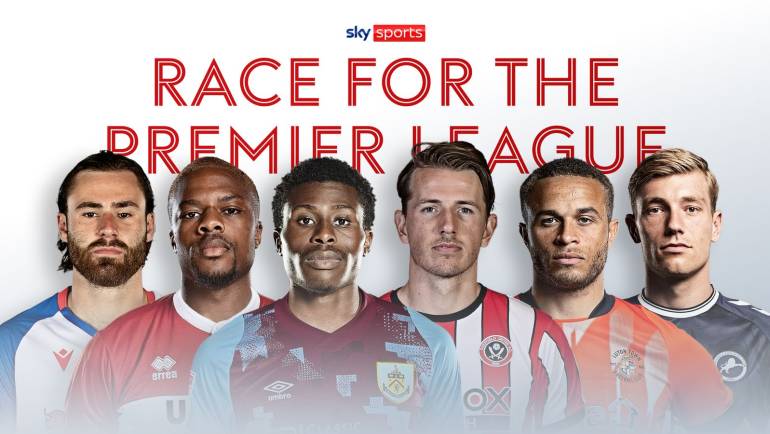Race for the Premier League: Burnley closing in on promotion; Middlesbrough chasing Sheffield United | Football News | Sky Sports