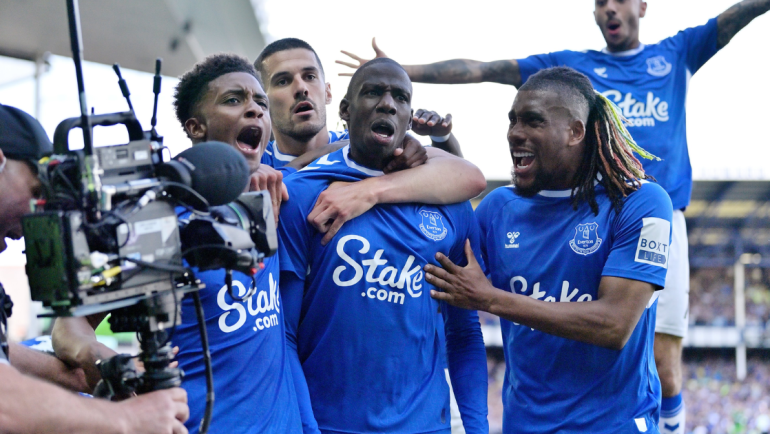 Watch: Yakubu Aiyegbeni applauds Doucouré’s stunner that kept Everton in the Premier League