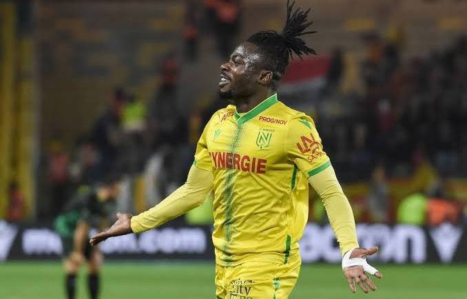 Ligue 1: Moses Simon avoids relegation with Nantes; Moffi blows hot against Lyon