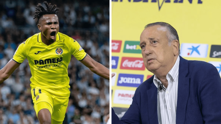 Villarreal President gives insight on Samuel Chukwueze’s link to Real Madrid