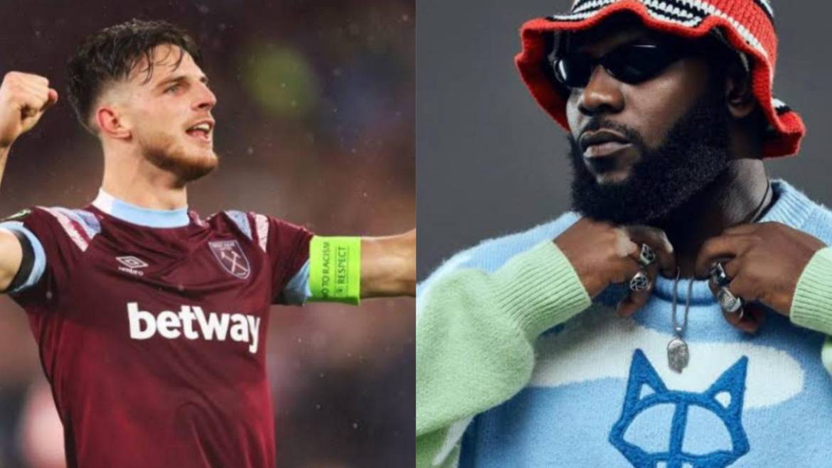 Odumodublvck sends message to Declan Rice after Arsenal’s unveiling