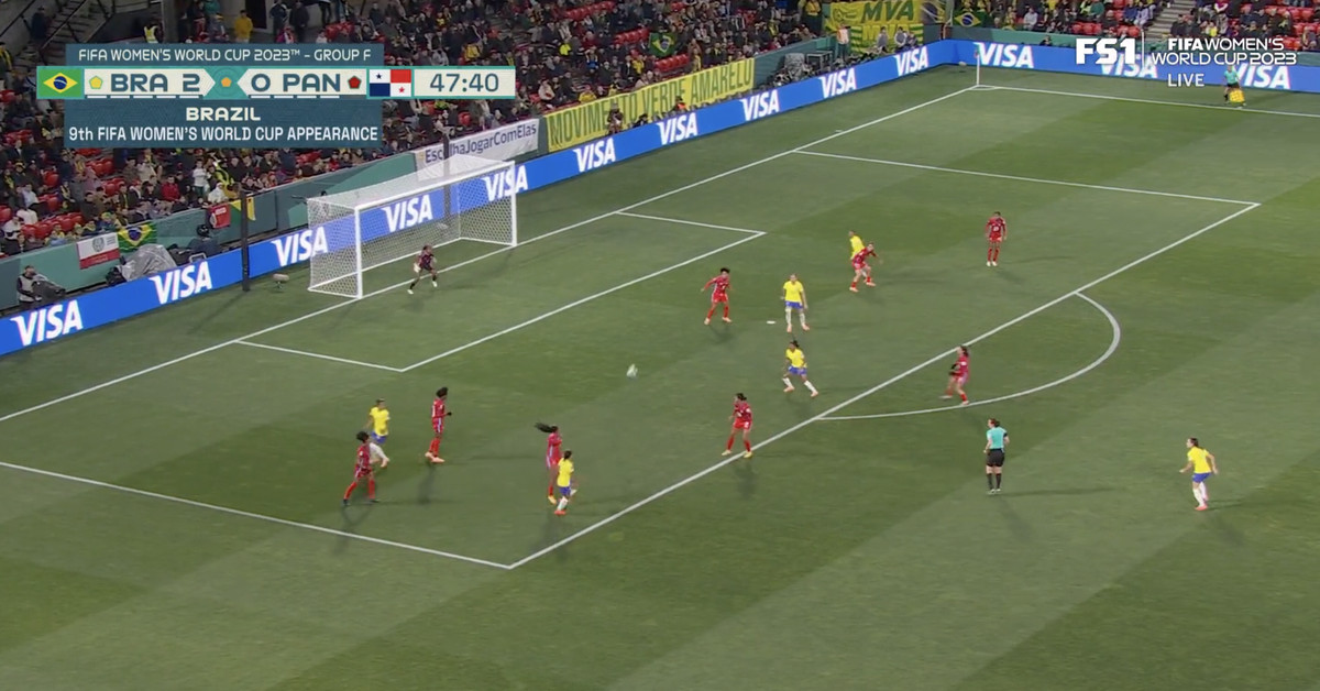 Brazil scored the most incredible goal of the Women’s World Cup so far