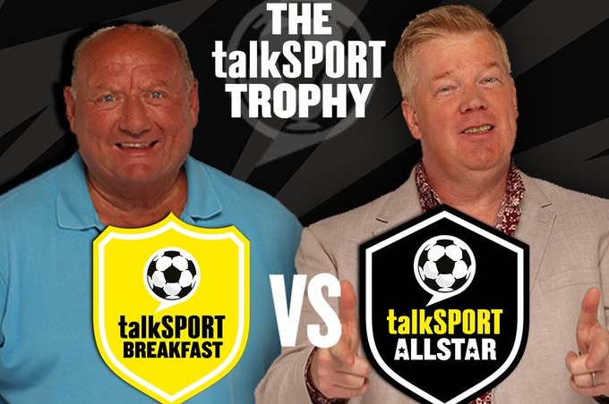 Mark Goldbridge vs Premier League legends, boxing champion vs Adebayo Akinfenwa – and Alan Brazil in charge! The talkSPORT Trophy is here