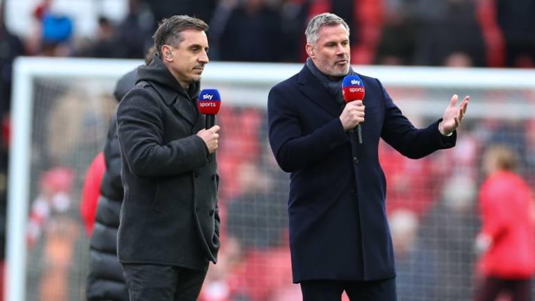 Gary Neville and Jamie Carragher give FourFourTwo their predictions for Liverpool, Manchester United and Manchester City this season