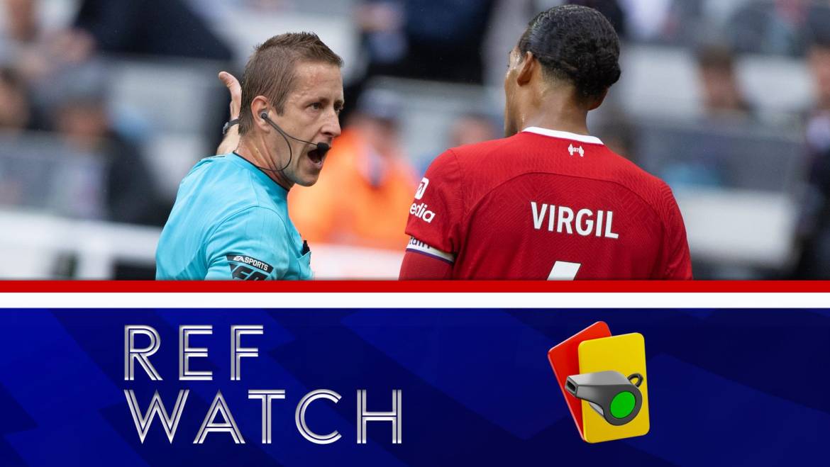 Ref Watch: Van Dijk deserved red
