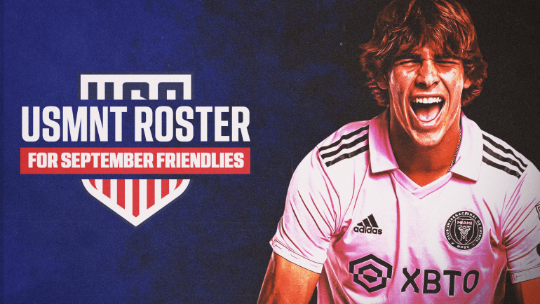USA roster: Benjamin Cremaschi called up for September friendlies | MLSSoccer.com