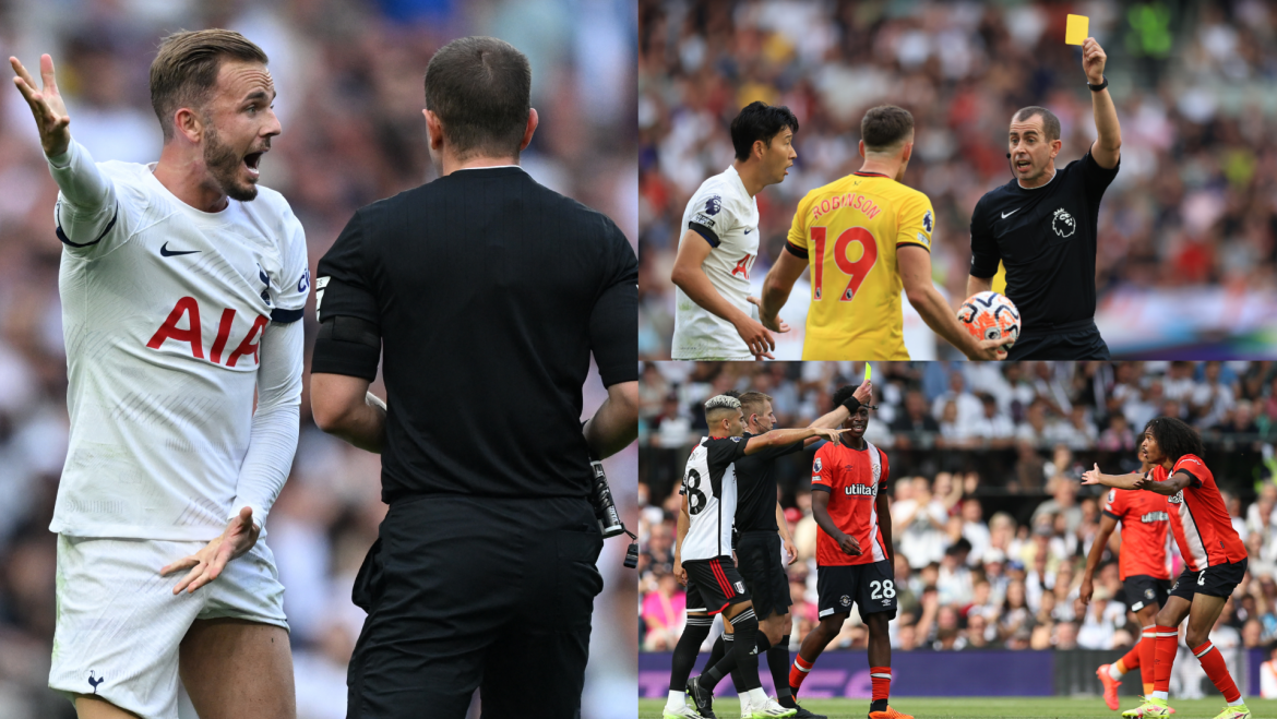 Yellow card record! Premier League history made as more players booked on a single day in the competition’s history