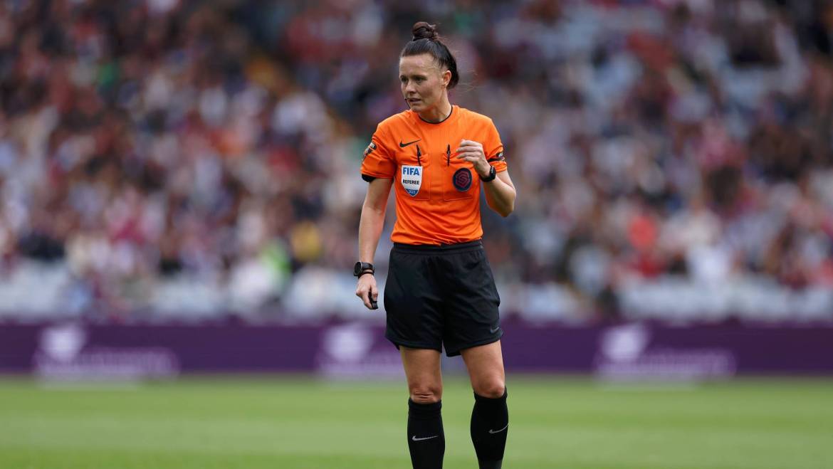 History maker! Fulham’s clash with Man Utd will see Rebecca Welch become first female referee to be involved in a Premier League game