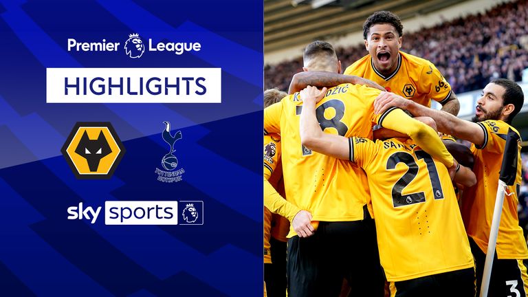 Wolves 2-1 Tottenham | Premier League highlights | Football News | Sky Sports