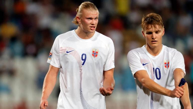 Manchester City’s Erling Haaland & Arsenal’s Martin Odegaard OUT of Euro 2024 as Norway fail to qualify after Romania’s win over Israel blocks play-off route