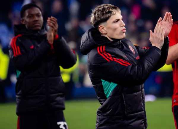 United top Academy scorers chart in 2023/24