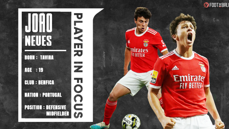 Joao Neves: SL Benfica’s defensive midfielder on Manchester United’s radar