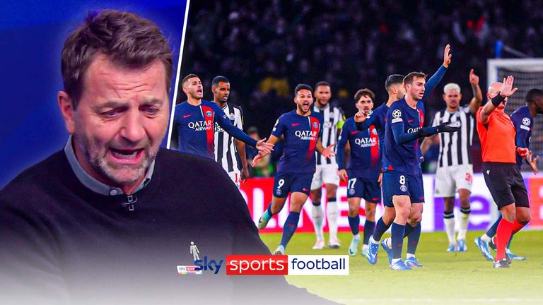 ‘A DISGUSTING decision!’ | Soccer Special panel incensed by PSG penalty against Newcastle | Video | Watch TV Show | Sky Sports