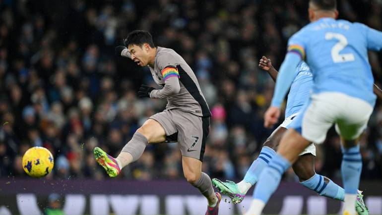 Heung-Min Son creates Premier League history against Man City before scoring own goal in thriller