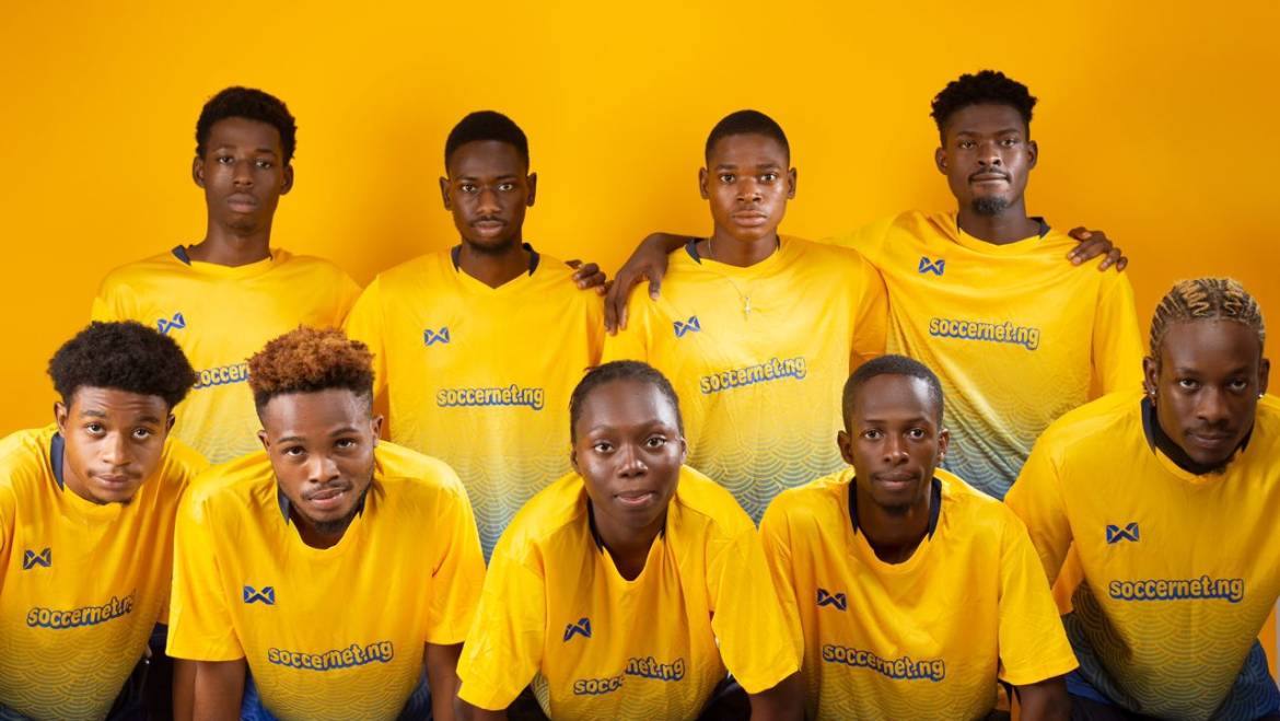 Soccernet sponsors football jerseys for University of Ibadan students