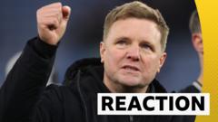 Howe hails ‘big result’ after Newcastle beat Villa