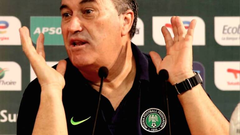 Third-best team in Africa: Jose Peseiro set new target for Nigeria’s Super Eagles