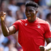 Photo: Taiwo Awoniyi delivers bible sermon after scoring in Forest vs West Ham clash