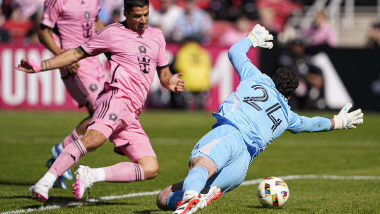 With Messi injured, Inter Miami’s roadshow becomes the Luis Suarez show in D.C.