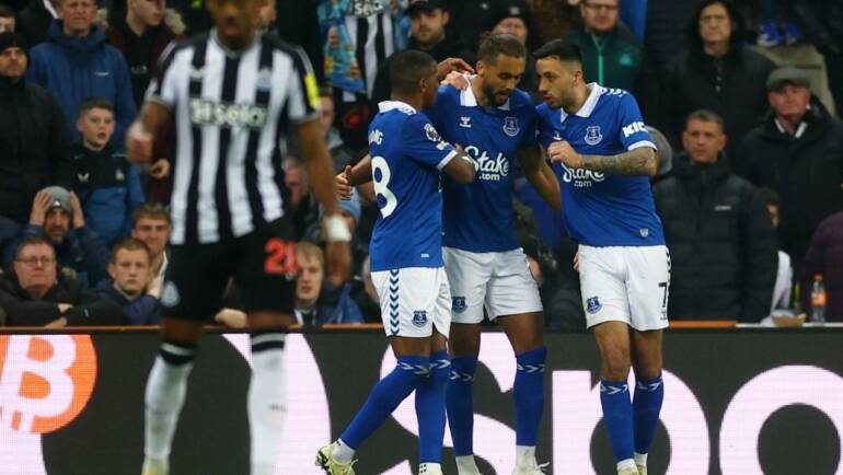 Everton set unwanted club record after Newcastle United draw
