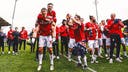Wrexham gains promotion to English soccer’s League One after 6-0 win