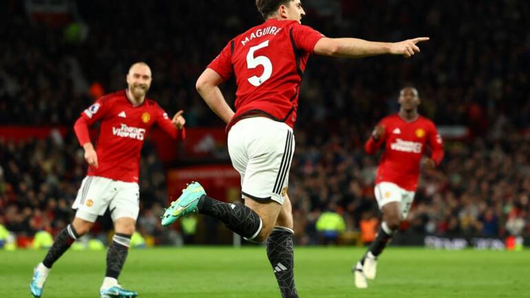 Manchester United’s Harry Maguire breaks Premier League record with Sheffield United strike