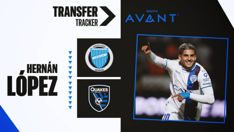 San Jose Earthquakes sign Hernán López in club-record deal | MLSSoccer.com