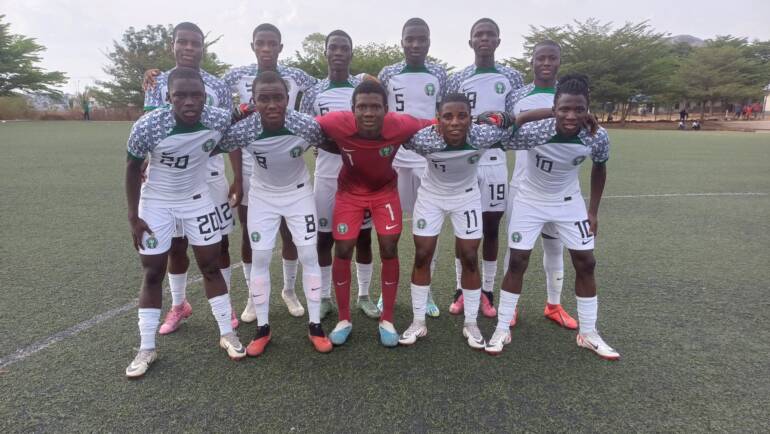 Eight goals in three games: Golden Eaglets record thumping win in Abuja friendly ahead of WAFU B tourney