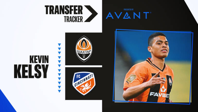 FC Cincinnati acquire forward Kevin Kelsy from Shakhtar Donetsk | MLSSoccer.com