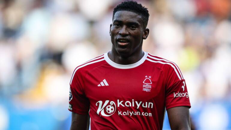 Nottingham Forest pins Premier League survival hopes on recovering Awoniyi
