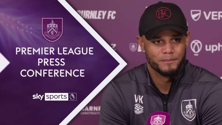 Vincent Kompany says Burnley are still alive in Premier League relegation fight | Football News | Sky Sports