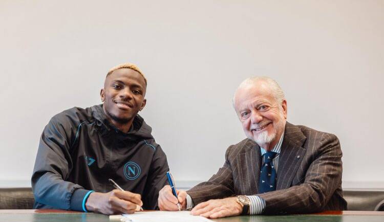 “Arabia would be the only solution” – Former Napoli striker warns Osimhen against leaving Italy