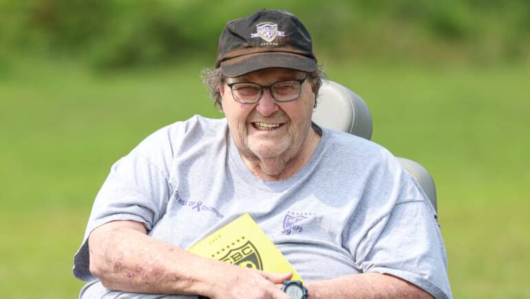 One of the best high school soccer coaches ever returns to sideline after losing leg