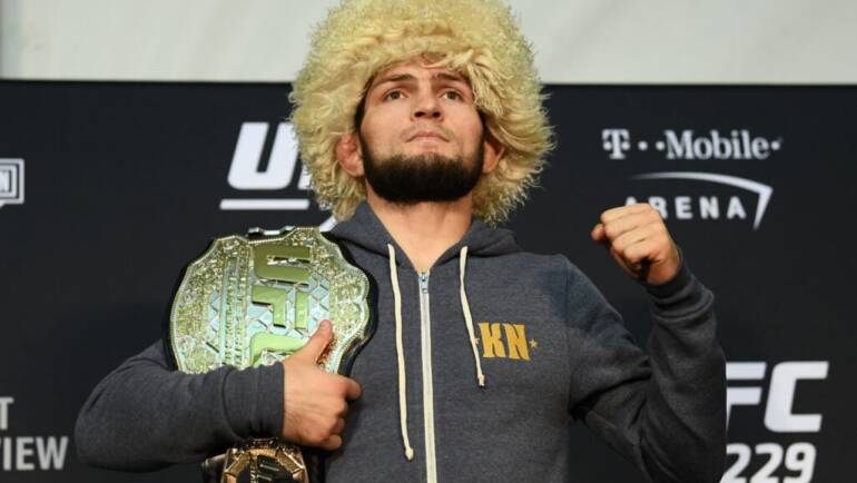 ‘Be careful’… Khabib Nurmagomedov responds to call-out from professional soccer player