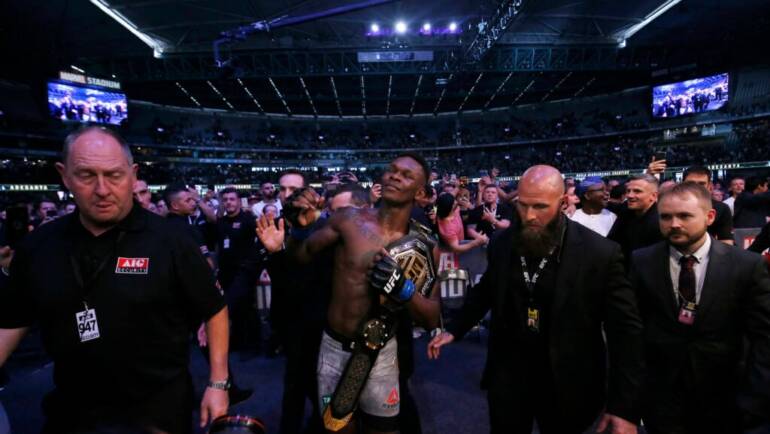 Israel Adesanya’s UFC attendance record smashed by European MMA promotion set to host epic show at soccer stadium