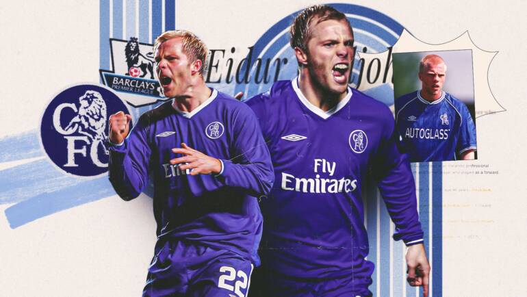 Ultimate Barclaysmen: The ‘Blond Maradona’ Eidur Gudjohnsen