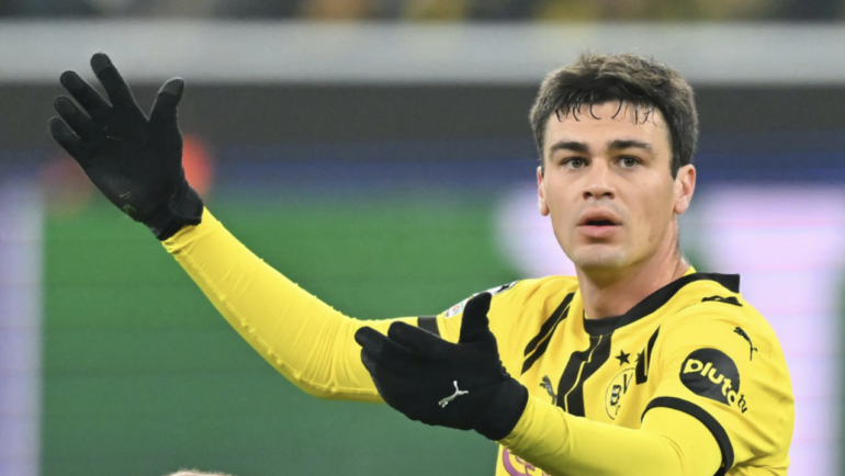 Gio Reyna earns rare Champions League start