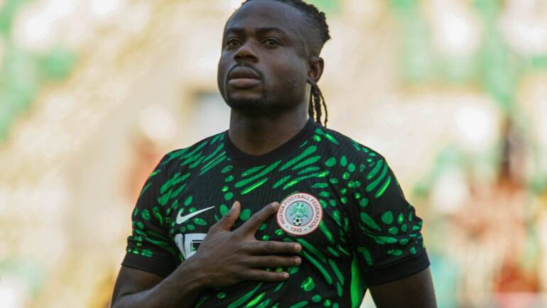 Nantes star Moses Simon’s first words for new Super Eagles head coach Eric Chelle