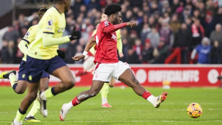 First Liverpool, now Southampton: Ola Aina saves Forest with goal-line clearance – Photo